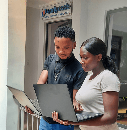 SIWES students learning at Early Code Institute