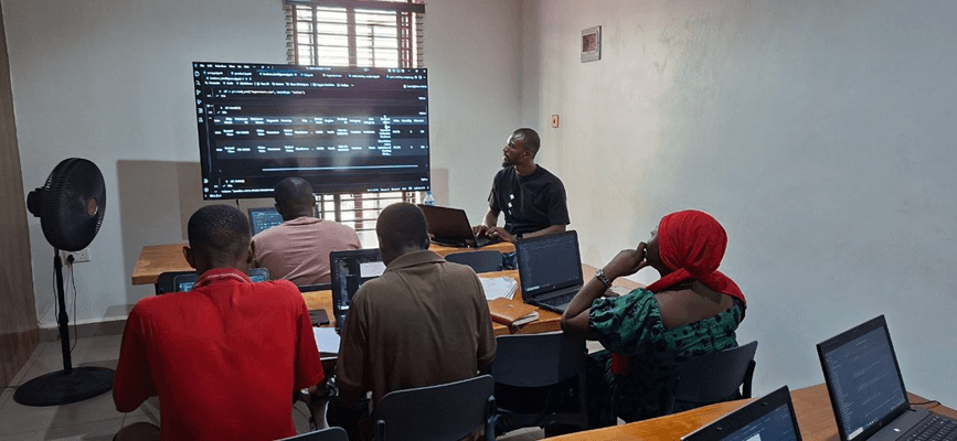 a python bootcamp class at early code institute