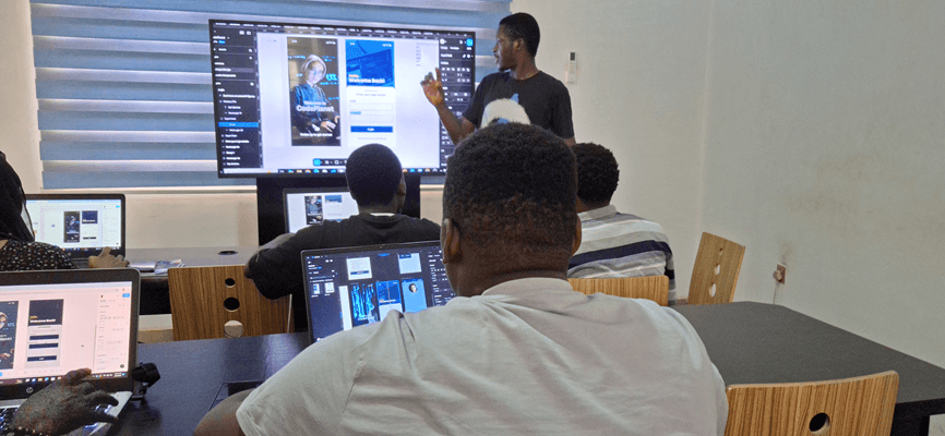 a ui/ux and prototype design class at early code institute